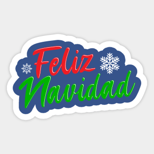 Feliz Navidad Sticker